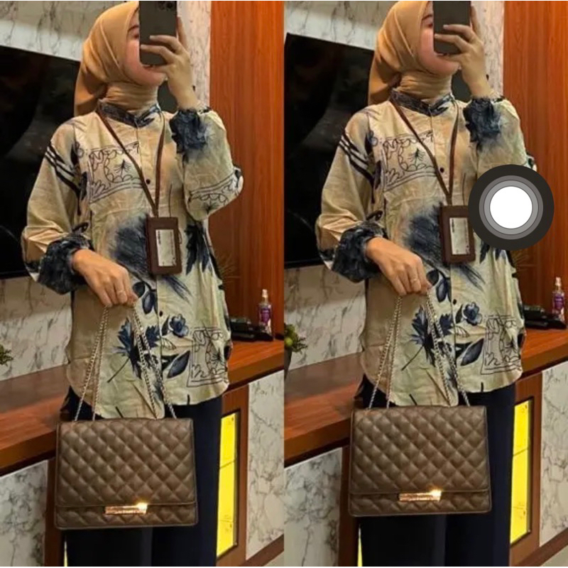 SET RAYON MOTIF MIX CRINKLE