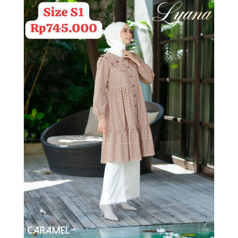 Lyana tunik by aden hijab