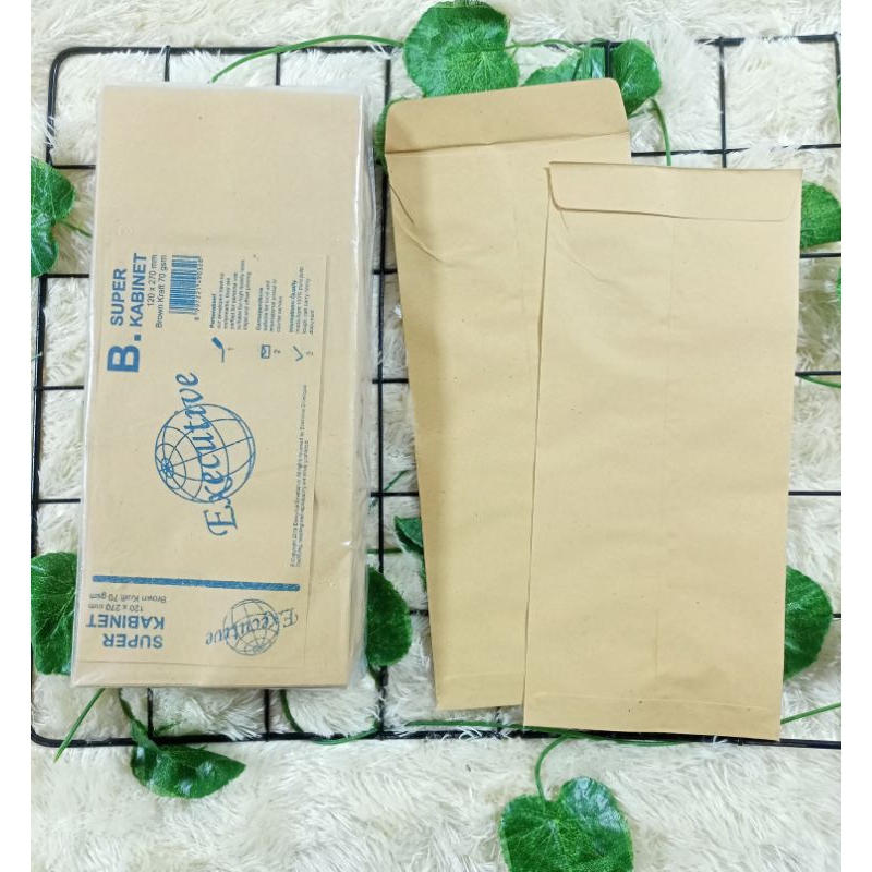 

AMPLOP COKLAT B ECER (TANPA LEM)