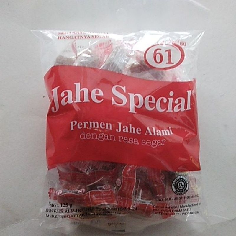 

Permen jahe spesial 125 g