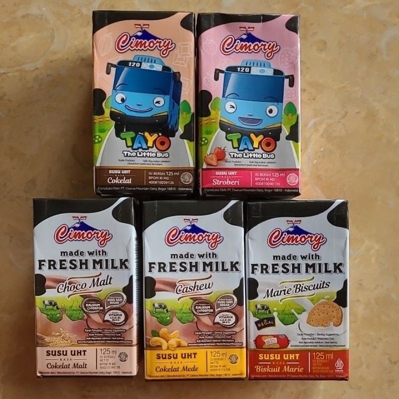 

Cimory UHT milk 125 ml isi 40 pcs