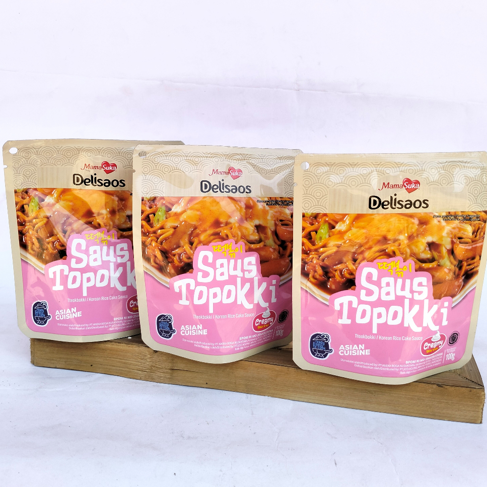 

Mamasuka Delisaos Saus Topokki Creamy 100g Termurah Terlaris