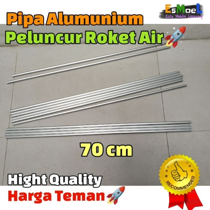 Pipa Alumunium || Besi Pelurus Peluncur Roket Air