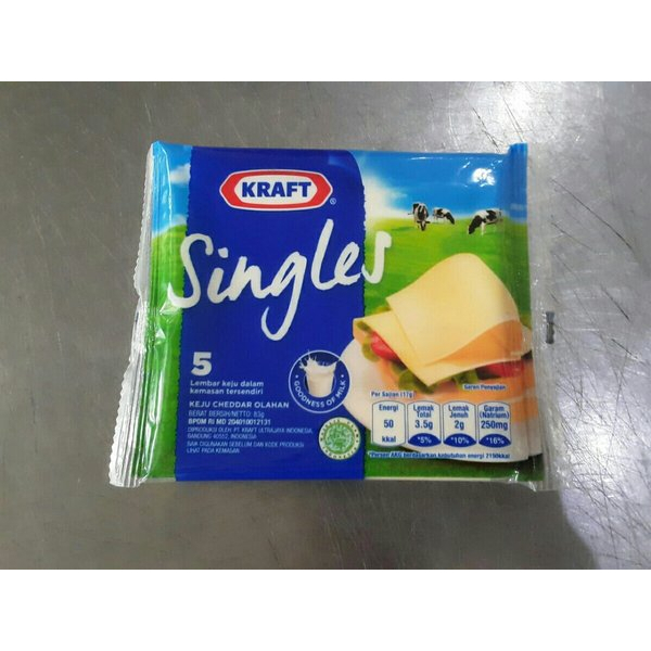 

Kraft Singles 5s Keju Lembaran Isi 5 Termurah