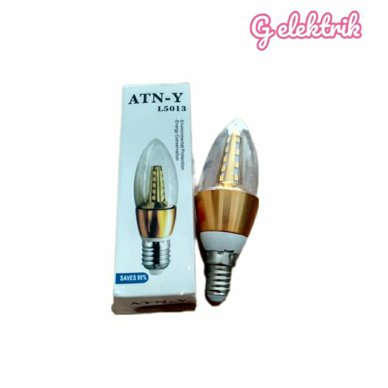 LAMPU LILIN LED CANDLE E14 E27