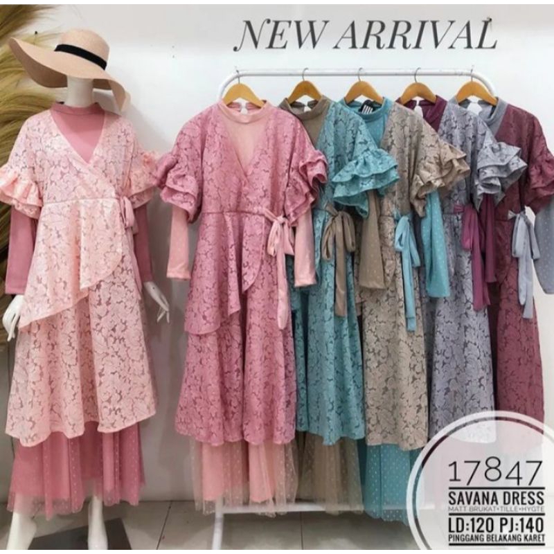 Gamis Kondangan SAVANA DRESS BY SHAKIRA