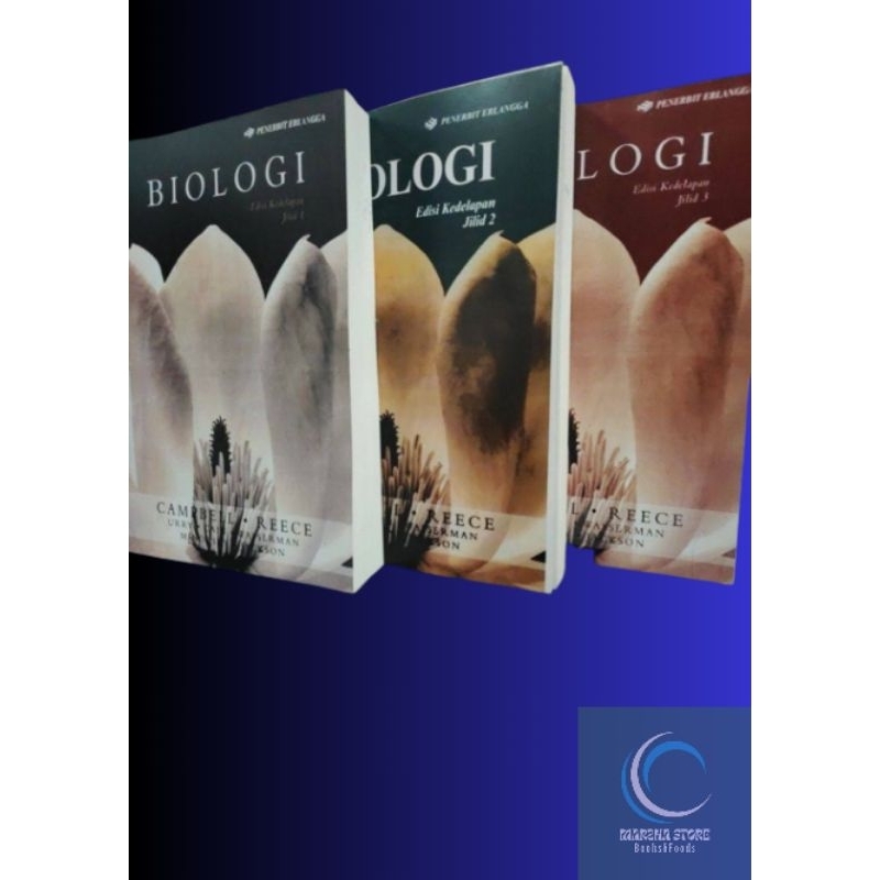 Buku Biologi Campbell•3 Jilid Lengkap•Buku Wajib Anak Biologi