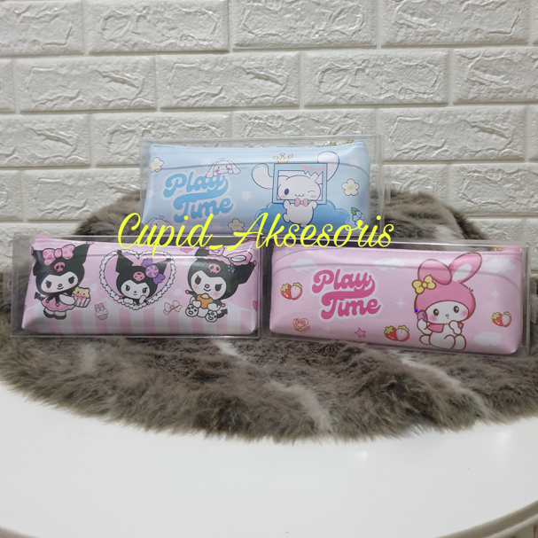 

TEMPAT PENSIL / KOTAK PENSIL / PEN BAG / POUCH PENSIL RESLETING KARAKTER SANRIO