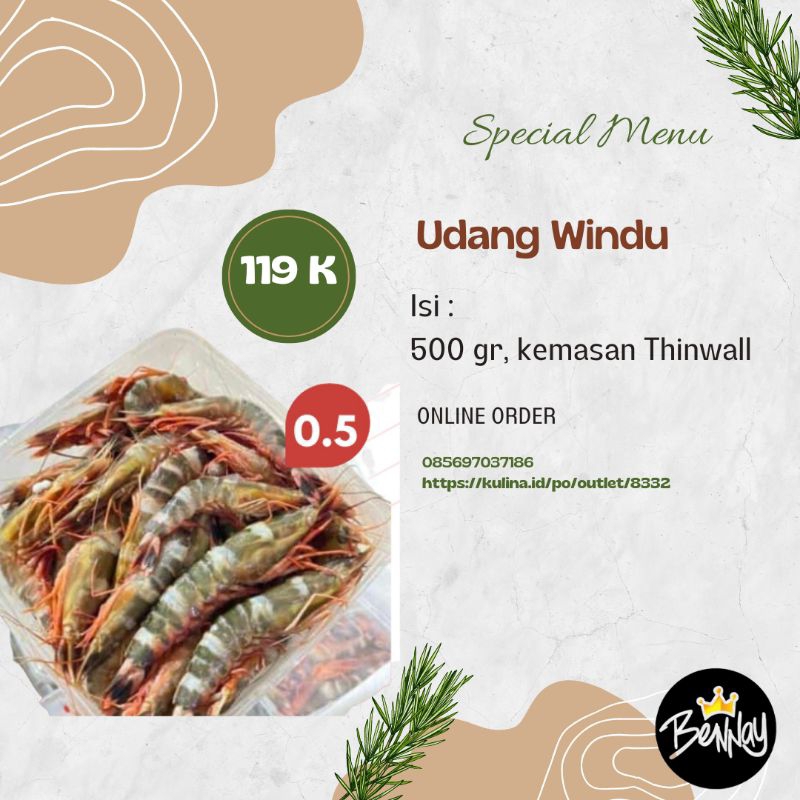 FROZEN -  Udang Windu