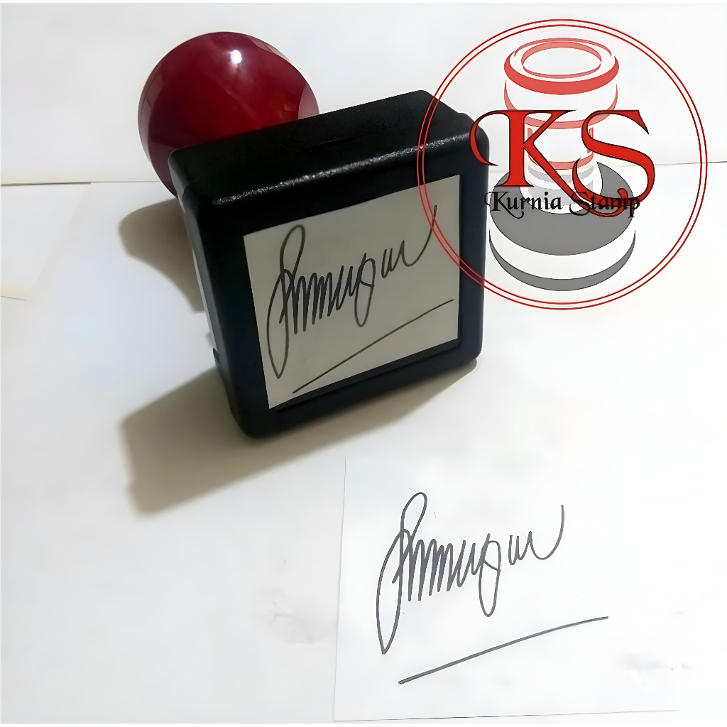

STEMPEL TANDA TANGAN / SIGNATURE