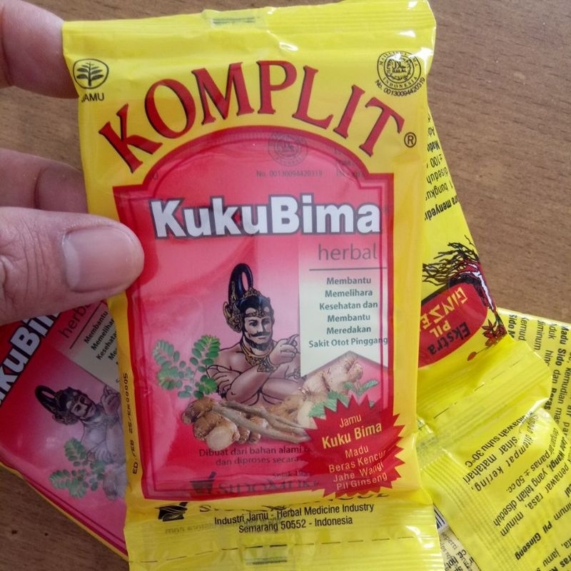 

Jamu Komplit Kuku Bima Sido Muncul 10 Sachet / Renceng