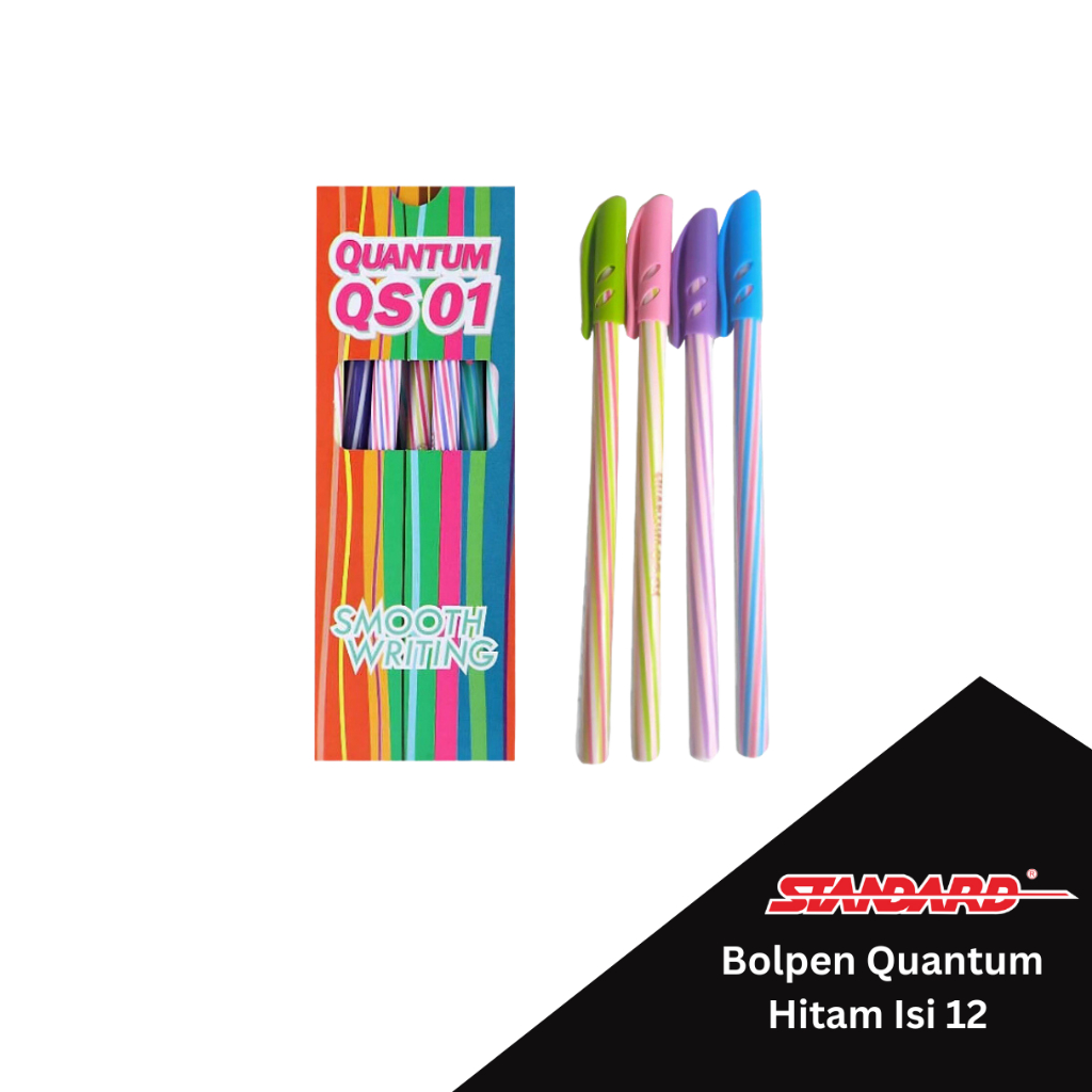 

BOLPEN / BOLPOINT QUANTUM QS-01 MURAH ISI 12 / PACK