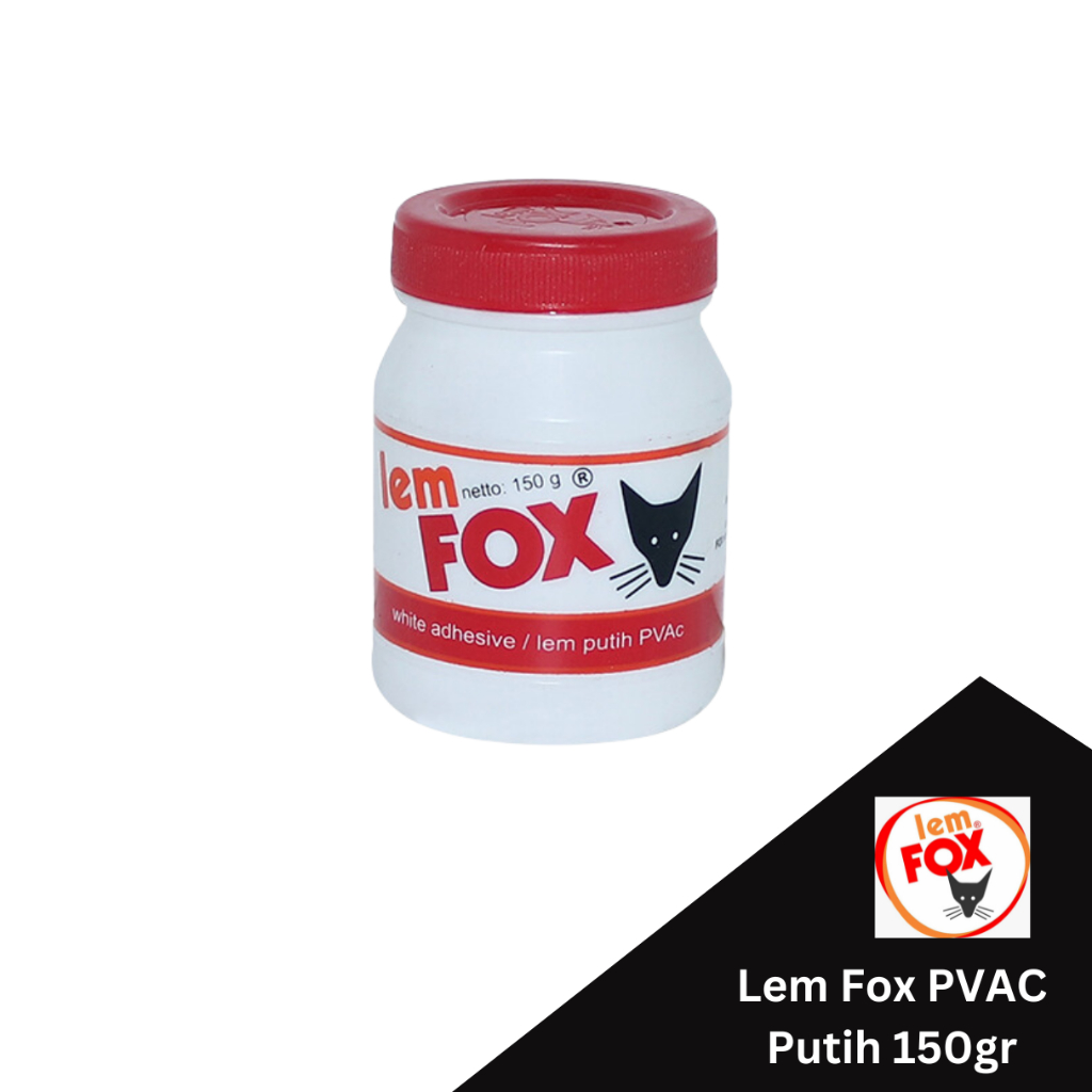 

LEM FOX PUTIH PVAC 150GR