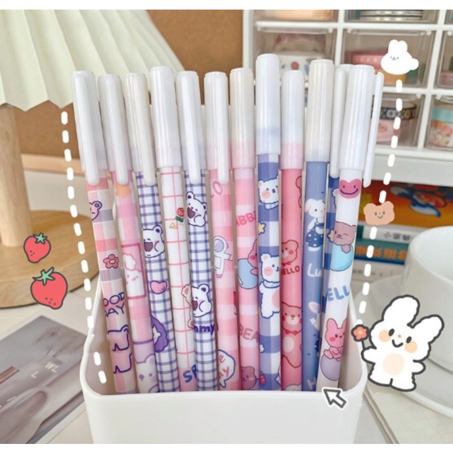 

BABY AY SHOP pulpen karakter bisa hapus/pen gel hapus/erasable pen/pen hapus