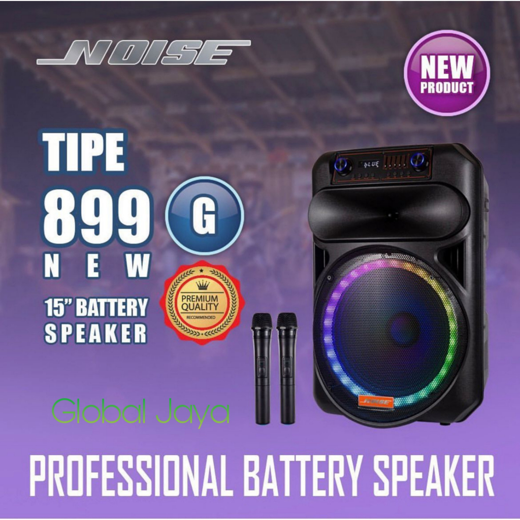 Speaker portable noise 899 g 899g 15inch original