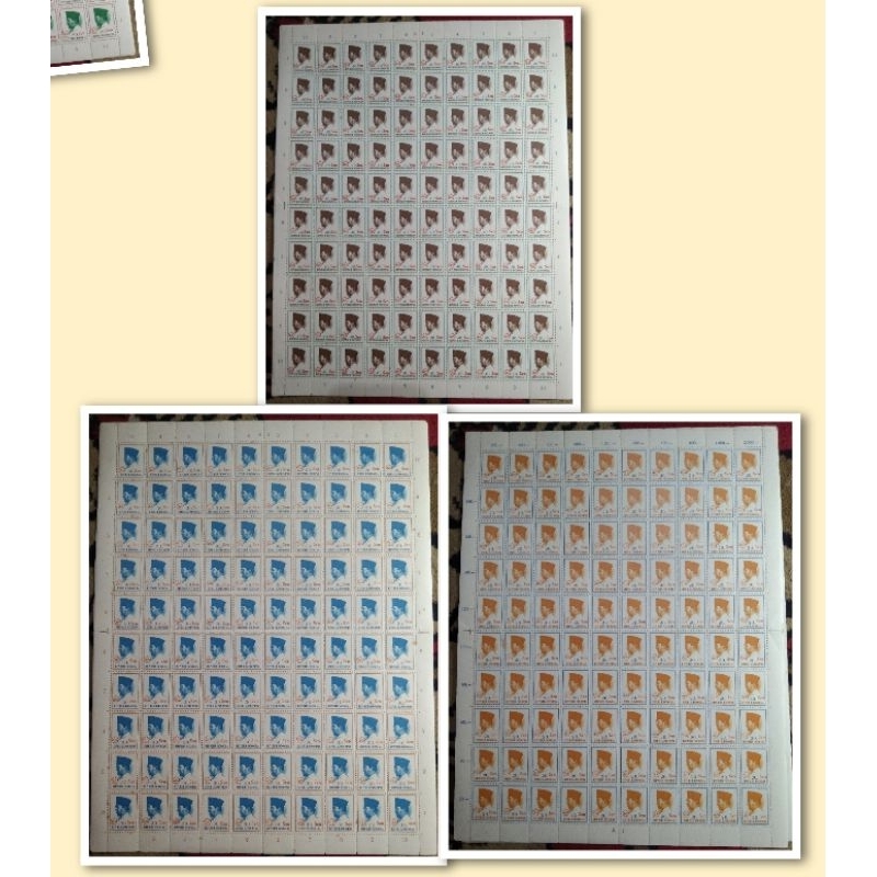 

Prangko lawas Set Lengkap Blok full C.T.65 Tahun 1965