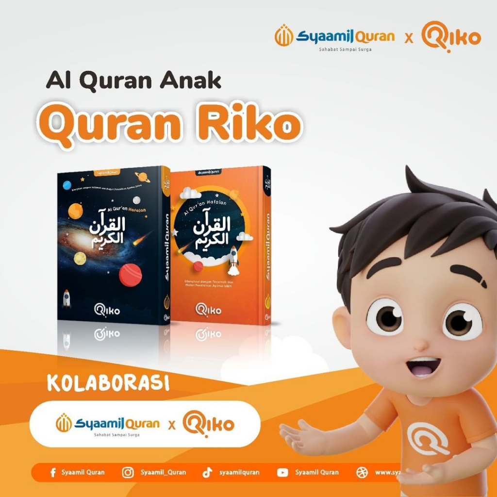 AlQuran Khusus Anak Riko - Semoga Menjadi Hafidz Cilik