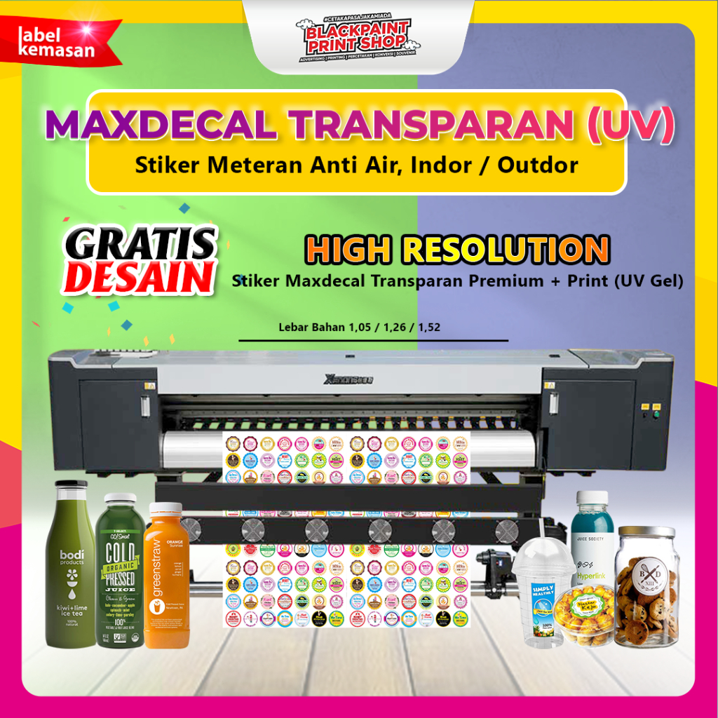 

UV GEL MENGGUNAKAN TINTA WHITE
