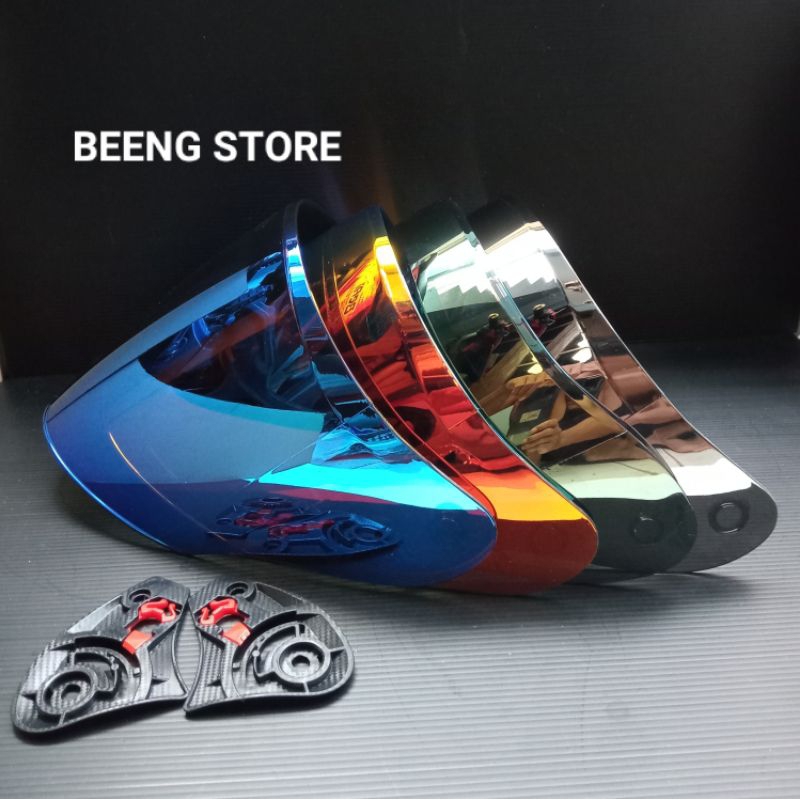KACA VISOR IRIDIUM HELM NJS KRONOZ