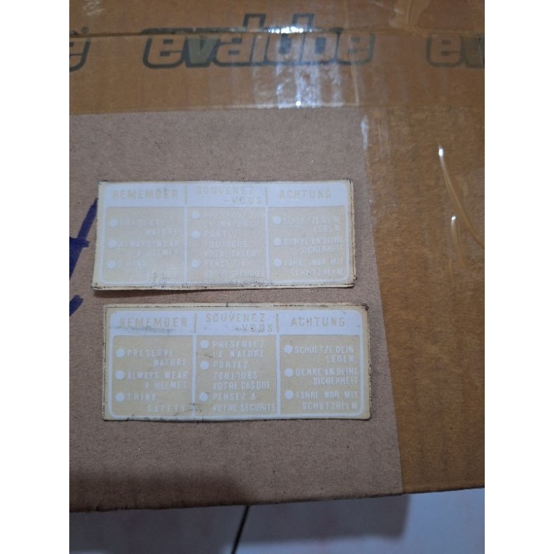 stiker list striping tangki honda cb100 cb125 gl100 gl125 cg110 cg125 original nos