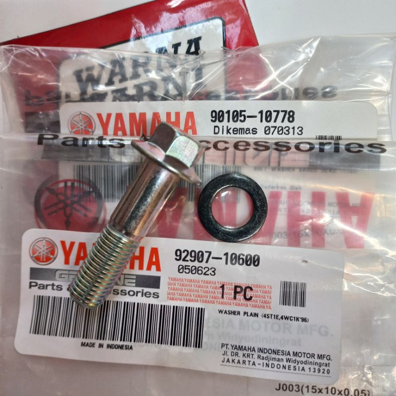 Baud baut ring Shock shockbreaker belakang Jupiter Z Force 1 F1 F1Z F1ZR | 90105-10778 | 92907-10600
