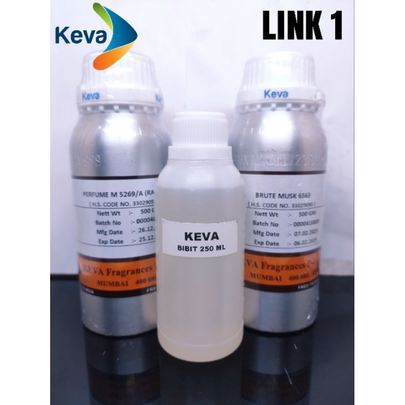 BIBIT Parfume - KEVA 250 ML | Bibit parfume berbagai aroma - LINK 1