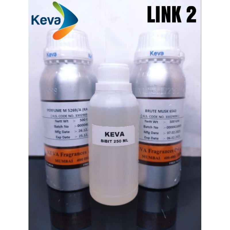 BIBIT Parfume - KEVA 250 ML | Bibit parfume berbagai aroma - LINK 2