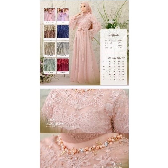 LATRICIA DRESS BY PUTHIC preloved