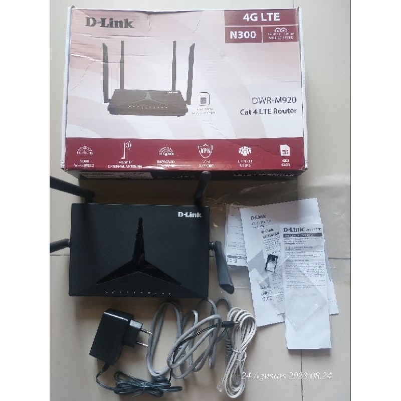 D-LINK DWR-920 Wireless N300 4G LTE Modem router