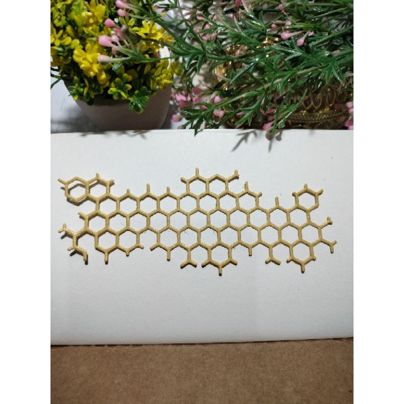 

sarang lebah die cut diecut diecuts untuk journals journaling bujo bullet journal ephemera journal kit sarang lebah