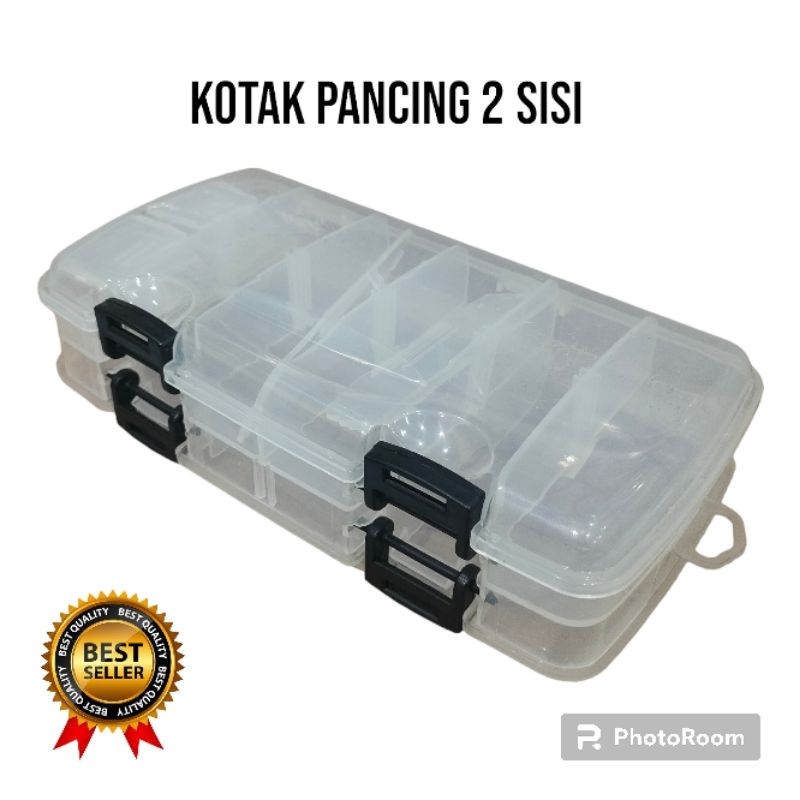 Kotak Box Pancing Kail / Kotak Kail / Kotak Kail Pancing 2 Sisi