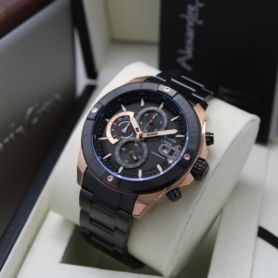 JAM TANGAN PRIA ALEXANDRE CHRISTIE 6631 MCBBRBA ORIGINAL