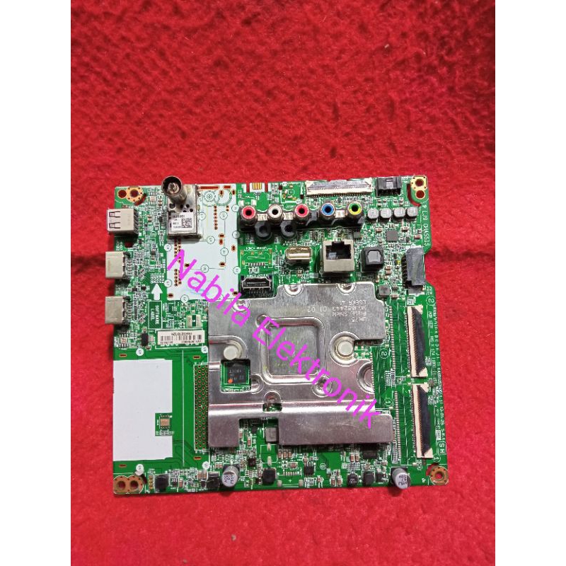 LG 49UM7100PTA MAINBOARD TV LED - MOTHERBOARD - MOBO - MICOM - MODUL MESIN TV LG 49UM7100 PTA