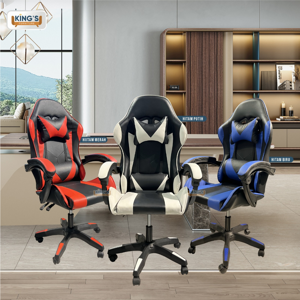 KURSI GAMING IMPORT MURAH READY KALBAR - GAMING CHAIR PROMO - BANGKU GAME PROMO IMPORT - KURSI GAME 