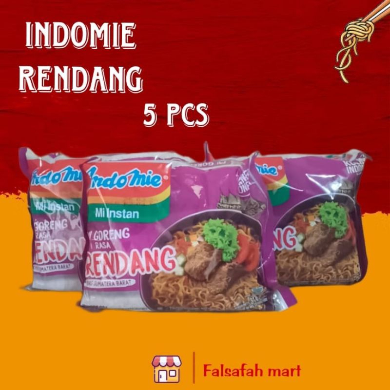 

5 PCS - INDOMIE GORENG RENDANG