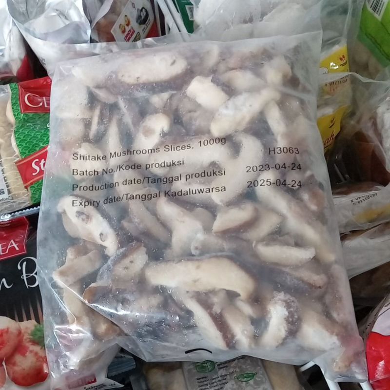 

Jamur Shitake Mushrooms Slice