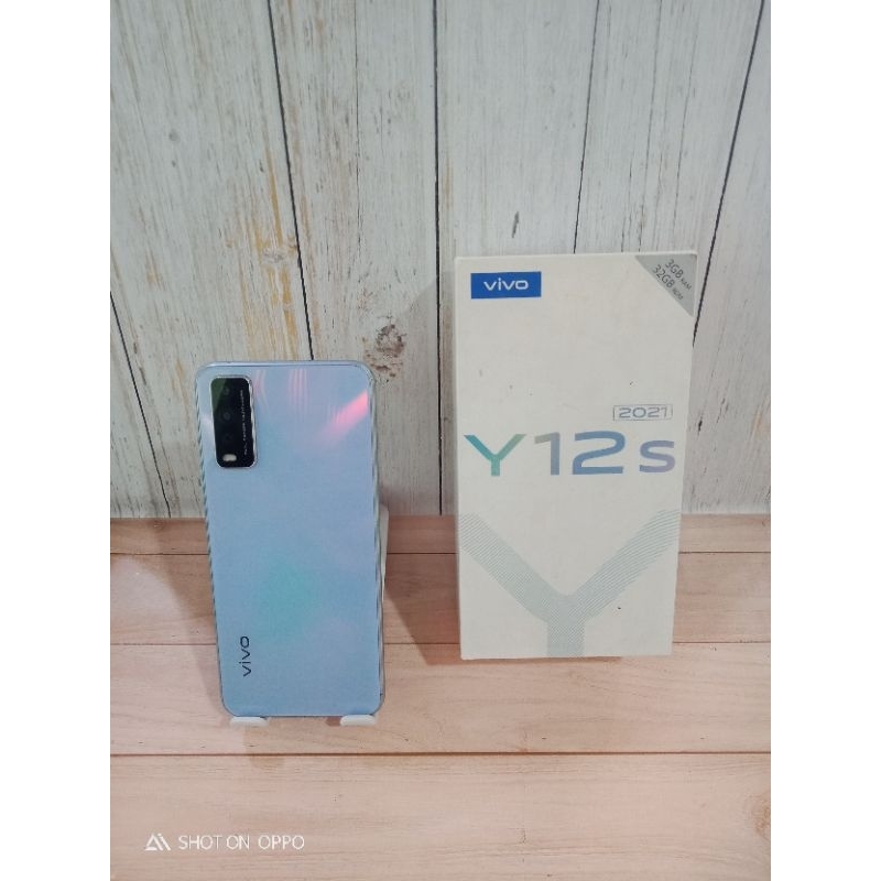 SEKEN VIVO Y12S RAM 3/32GB LENGKAP MULUS ORIGINAL