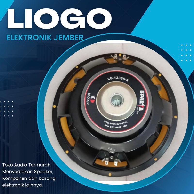 Speaker Legacy 12 Inch Legacy Sparta LG 12385 2 Subwoofer 12 Inch Legacy 12385 Double Coil Audio Sub