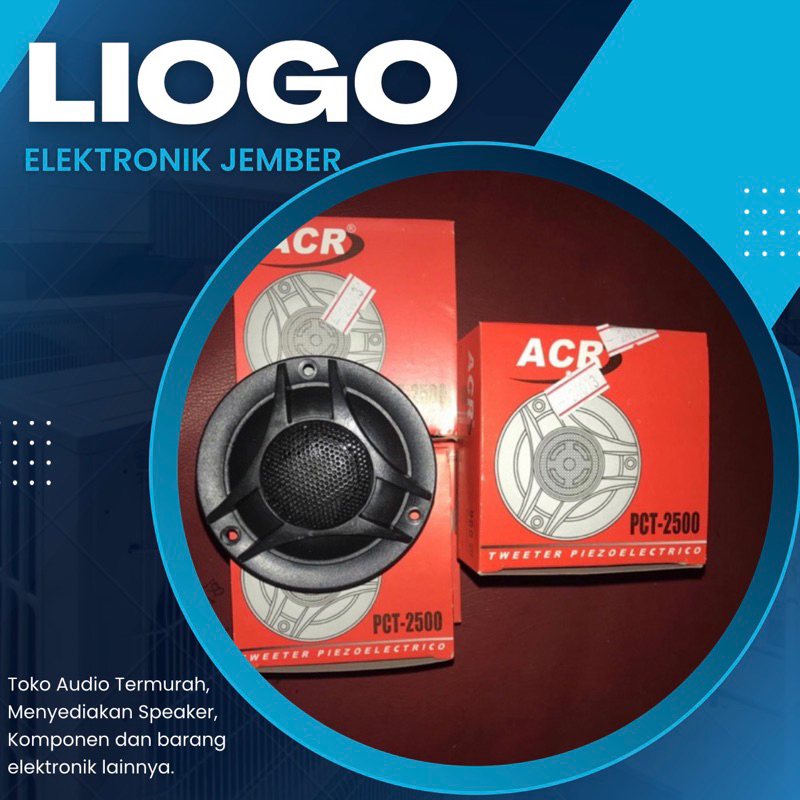 Tweeter ACR PCT 2500 Tweeter Speaker Aktif ACR PCT-2500 PCT2500