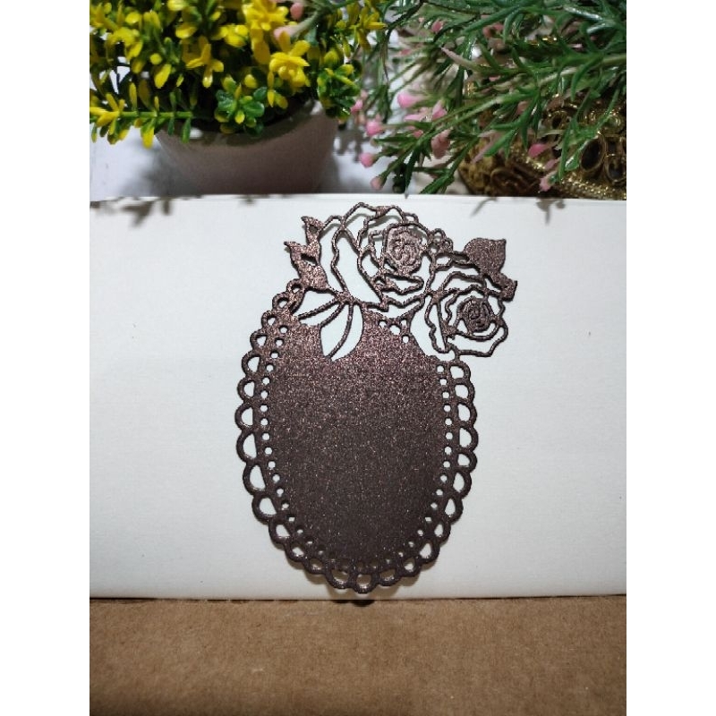 

diecuts bentuk frame bunga ephemera die cut journals journaling bujo bullet journal ephemera