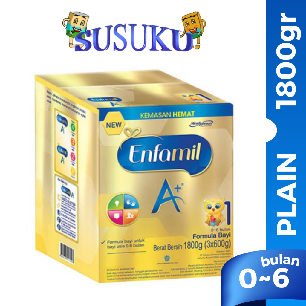 Enfamil A+ Tahap 1 - 1800gr