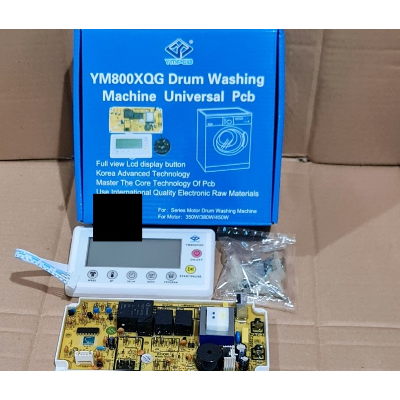 Modul Pcb YM800XQG Mesin Cuci Front loading Universal