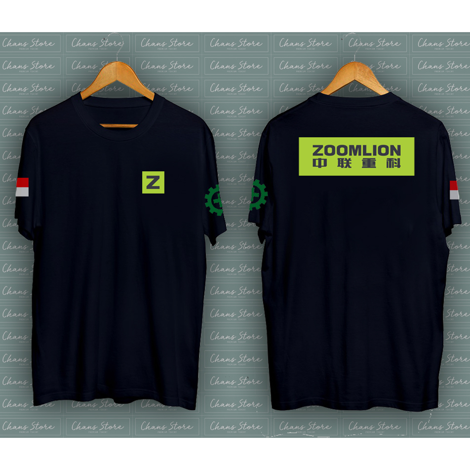 Kaos Zoomlion Crane Baju alat Berat