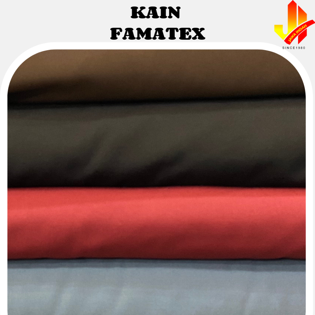KAIN FAMATEX BAHAN KAIN SERAGAM SEKOLAH HARGA 1/2 METER