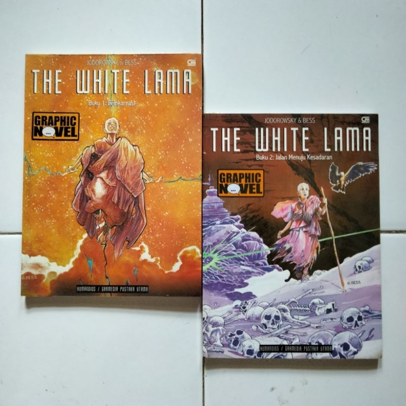 Novel Grafis - The White Lama - Buku 1-2 Tamat - Gramedia