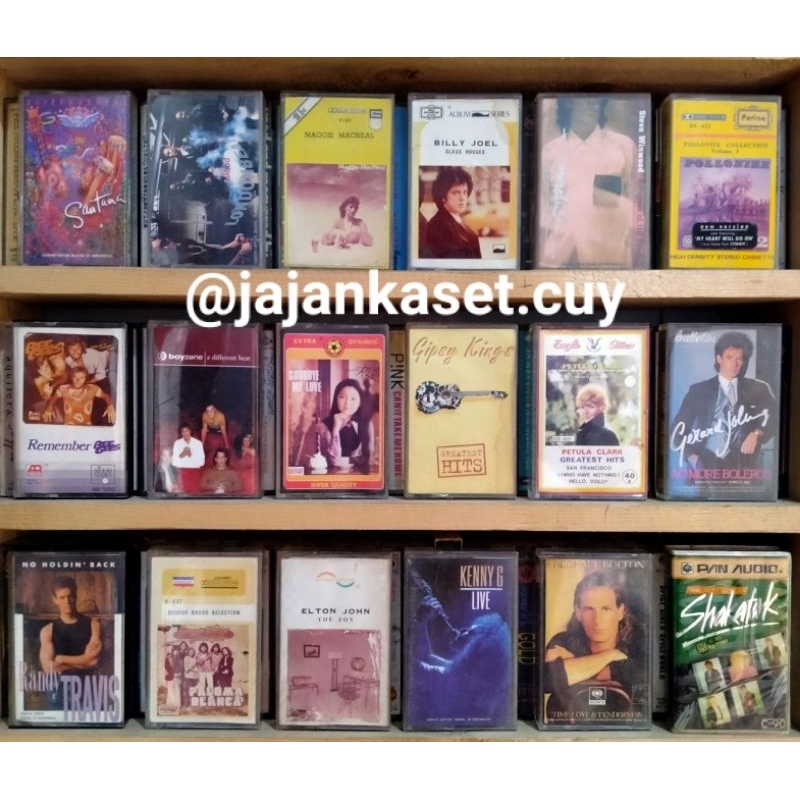 KASET PITA SHAKATAK TERESA TENG BILLY JOEL BARANG UNIK BARANG JADUL BARANG ANTIK