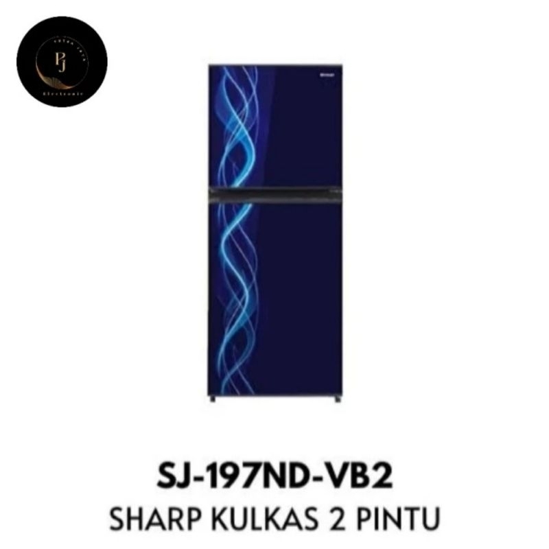 SHARP SJ197NDVB2 SJ-197ND-VB2 SJ197ND-VB2 KULKAS 2 PINTU