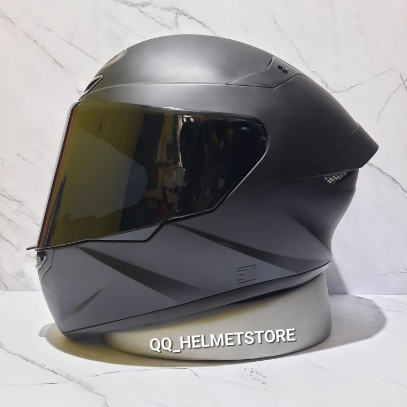 KYT TT COURSE BLACK DOFF