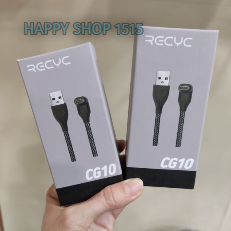 Recyc Kabel Charger untuk Smartwatch Garmin fenix 5, fenix 6, fenix 7