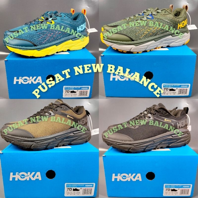 SEPATU HOKA ONE-ONE CHALLENGER ATR 6/SEPATU HOKA MEN'S CHALLENGER ATR 6/SEPATU OLAHRAGA SEPATU RUNNI